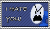 Fanny (BFDI) "I hate you!" stamp Fanny (BFDI) "I hate you!" stamp