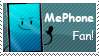 "MePhone Fan!" stamp "MePhone Fan!" stamp