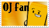 "OJ Fan" stamp "OJ Fan" stamp
